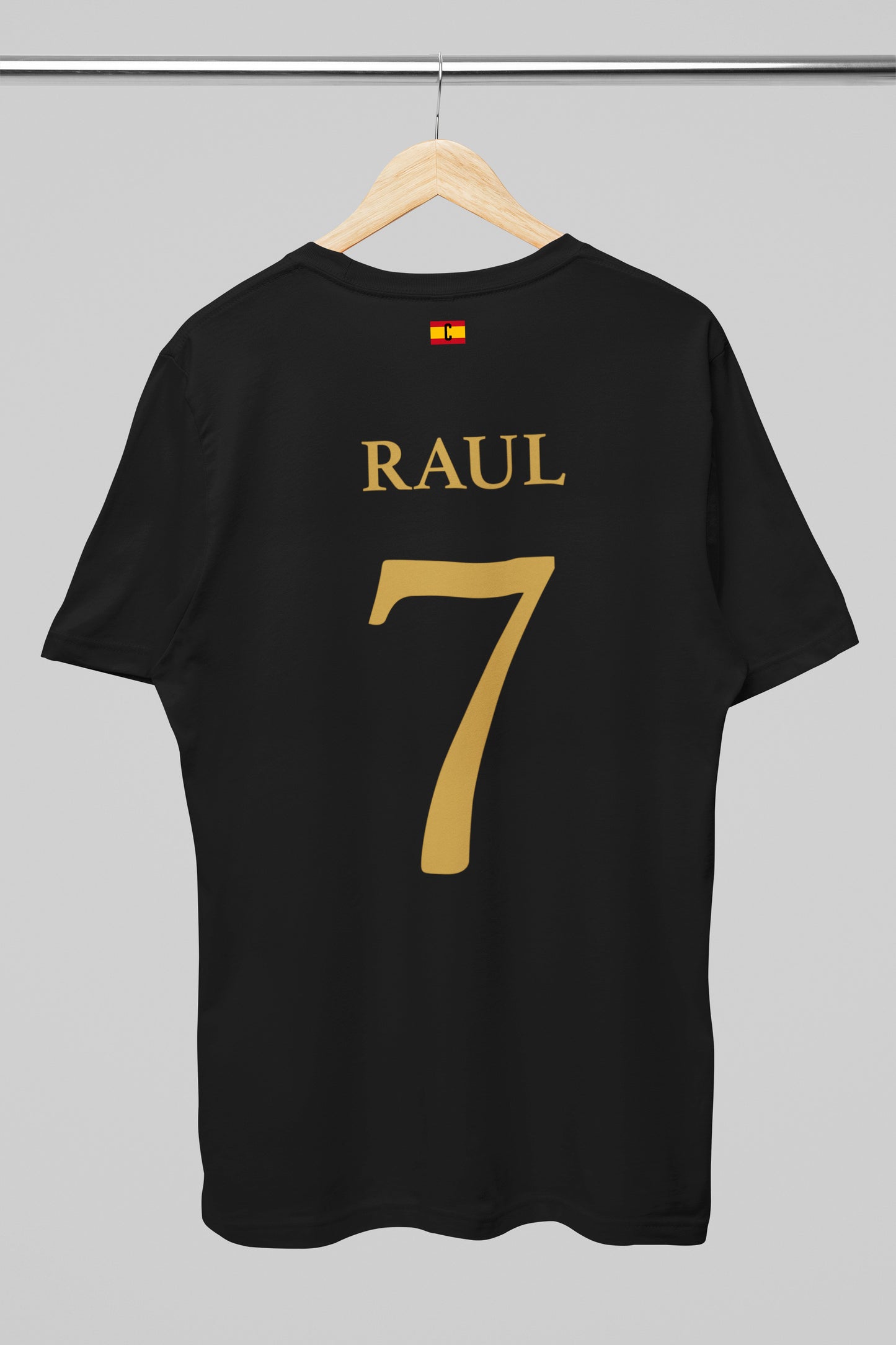 Raul Los Blancos Tribute Black Tee