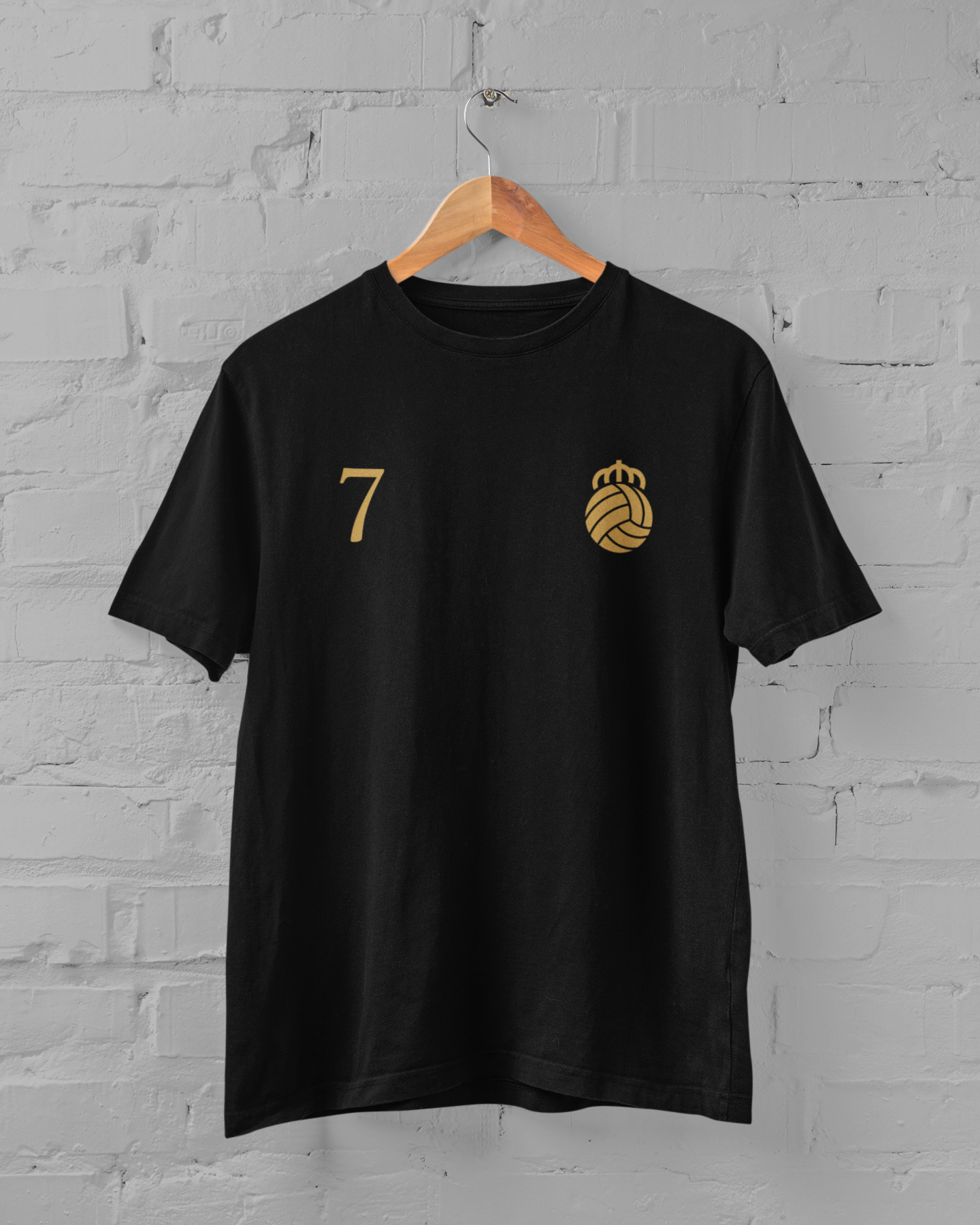 Raul Los Blancos Tribute Black Tee