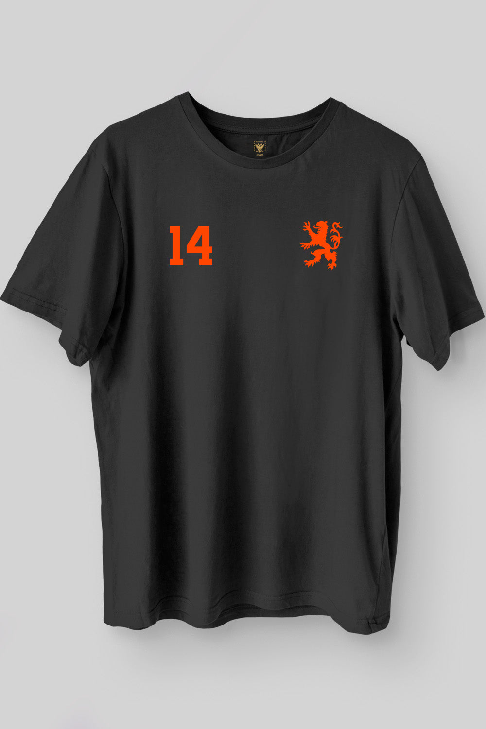 Total Football Netherlands Tribute Black Oversized Tee