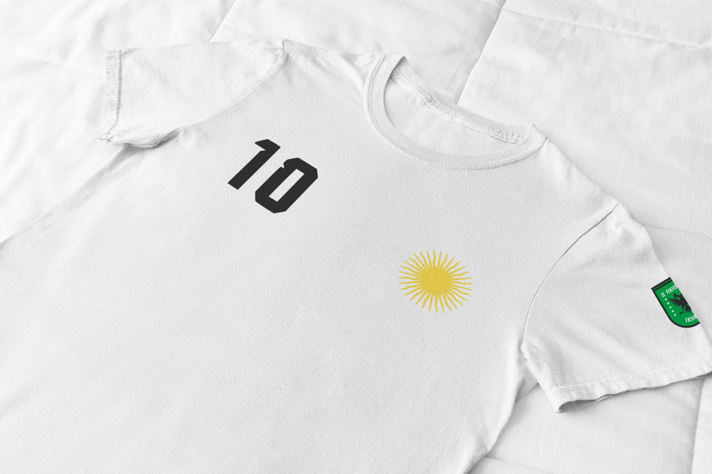 Messi G.O.A.T Tribute White