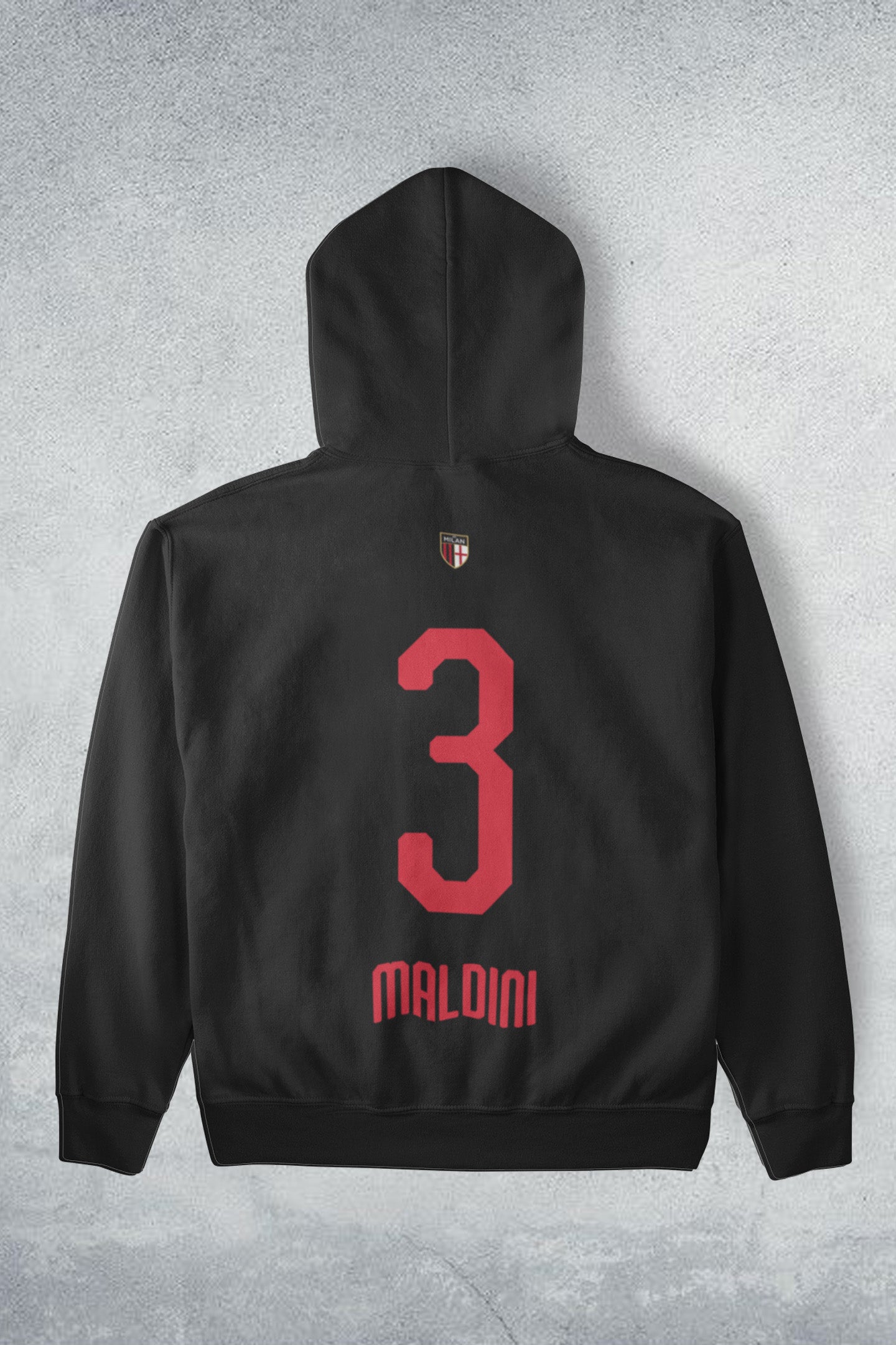 Maldini Milan Black Hoodie