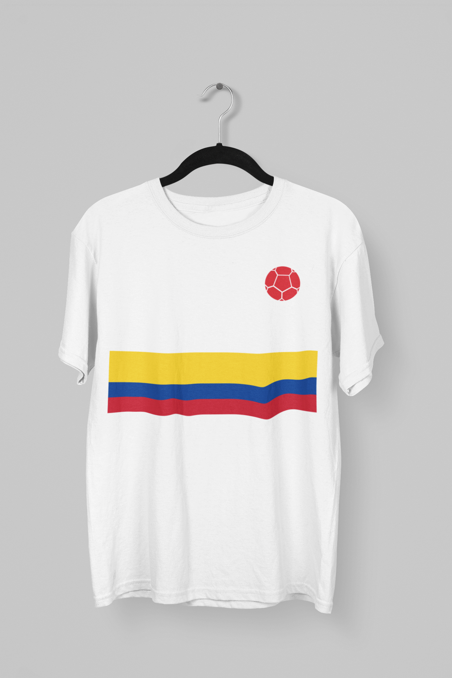 Colombia Retro White Tee