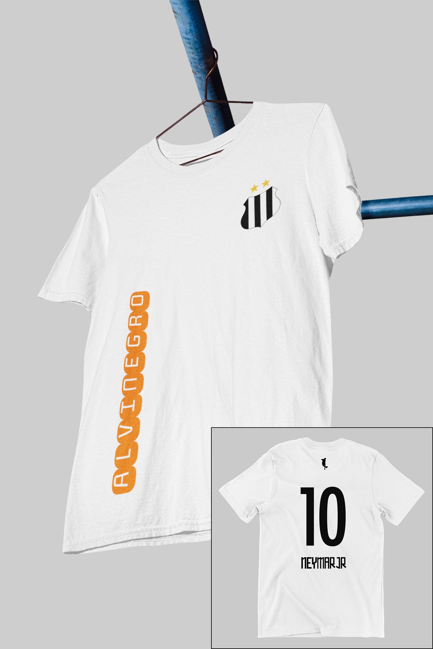 The Santos Neymar Tribute White Shirt