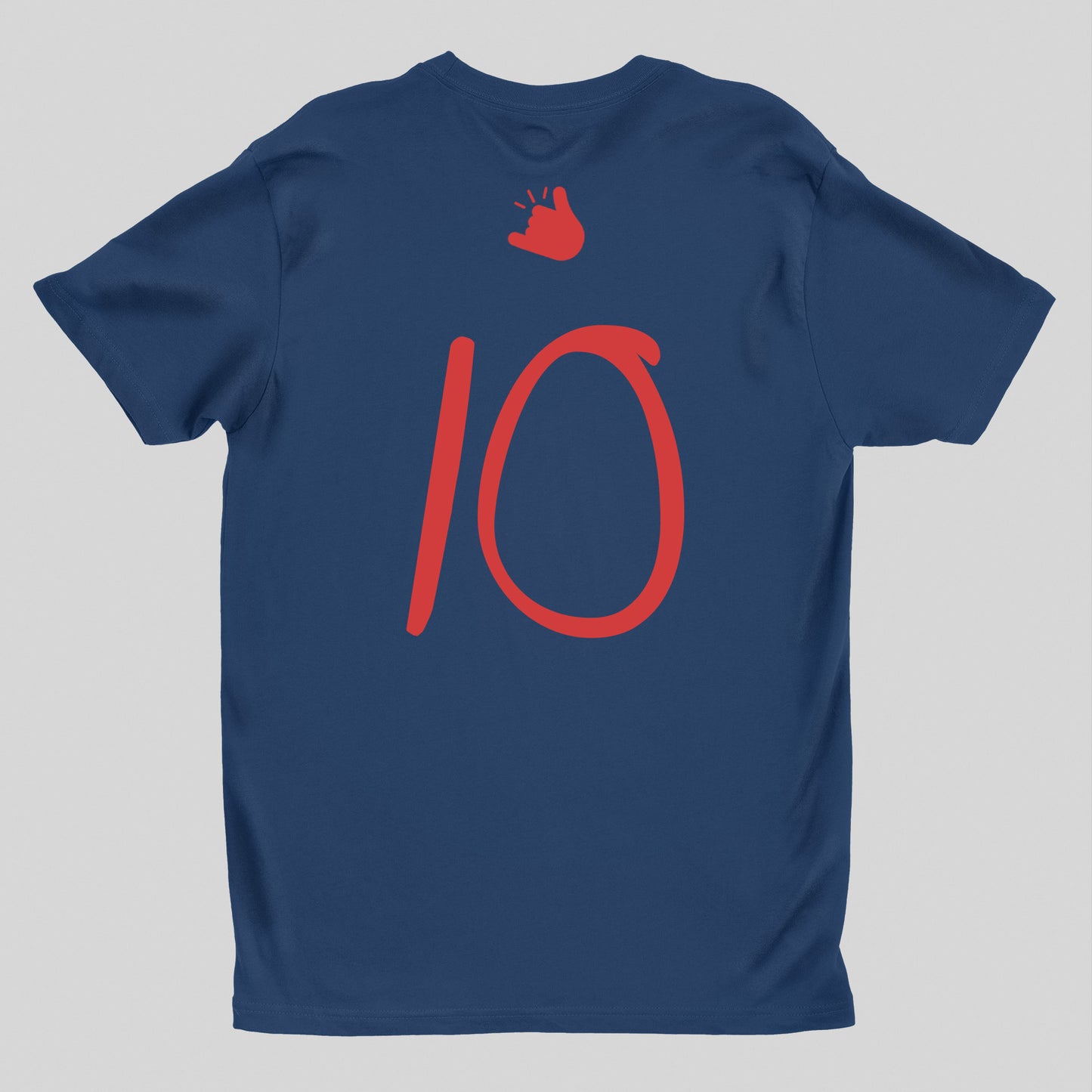 Paris Ronaldinho Tribute Navy Blue Shirt