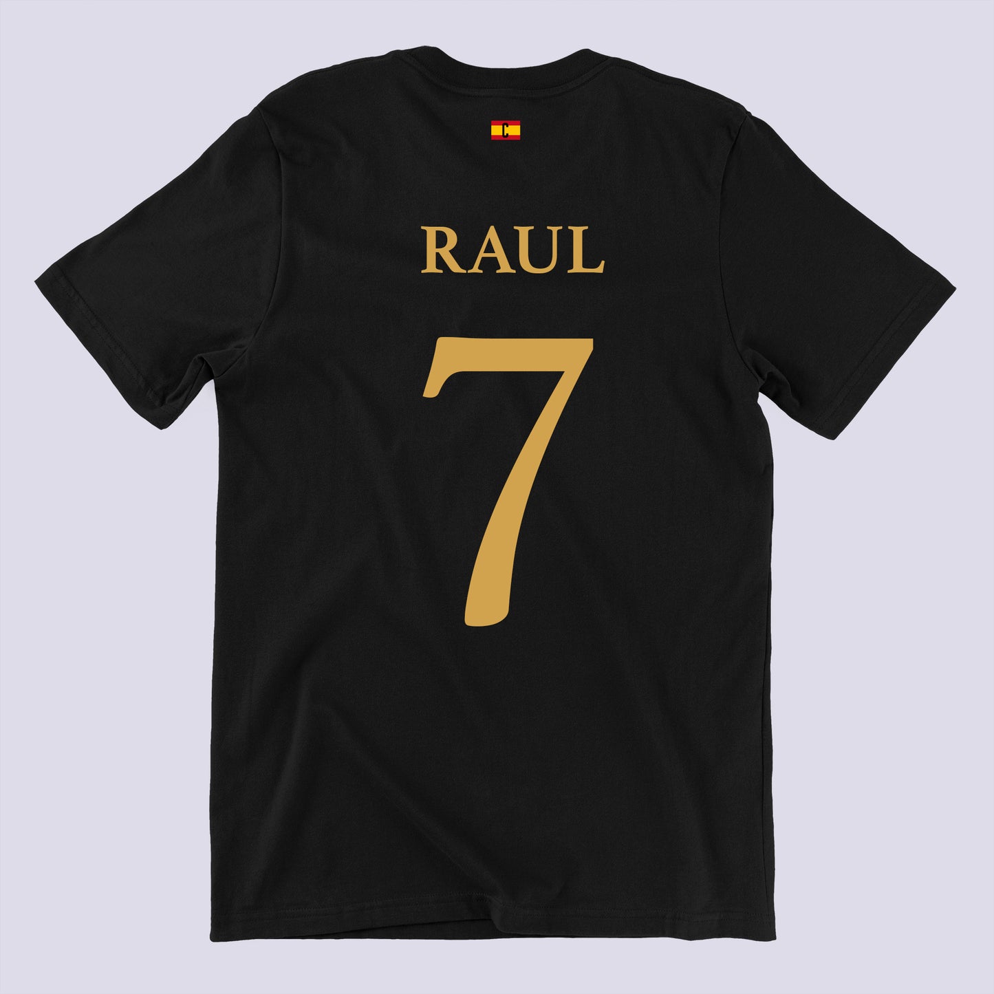 Raul Los Blancos Tribute Black Tee