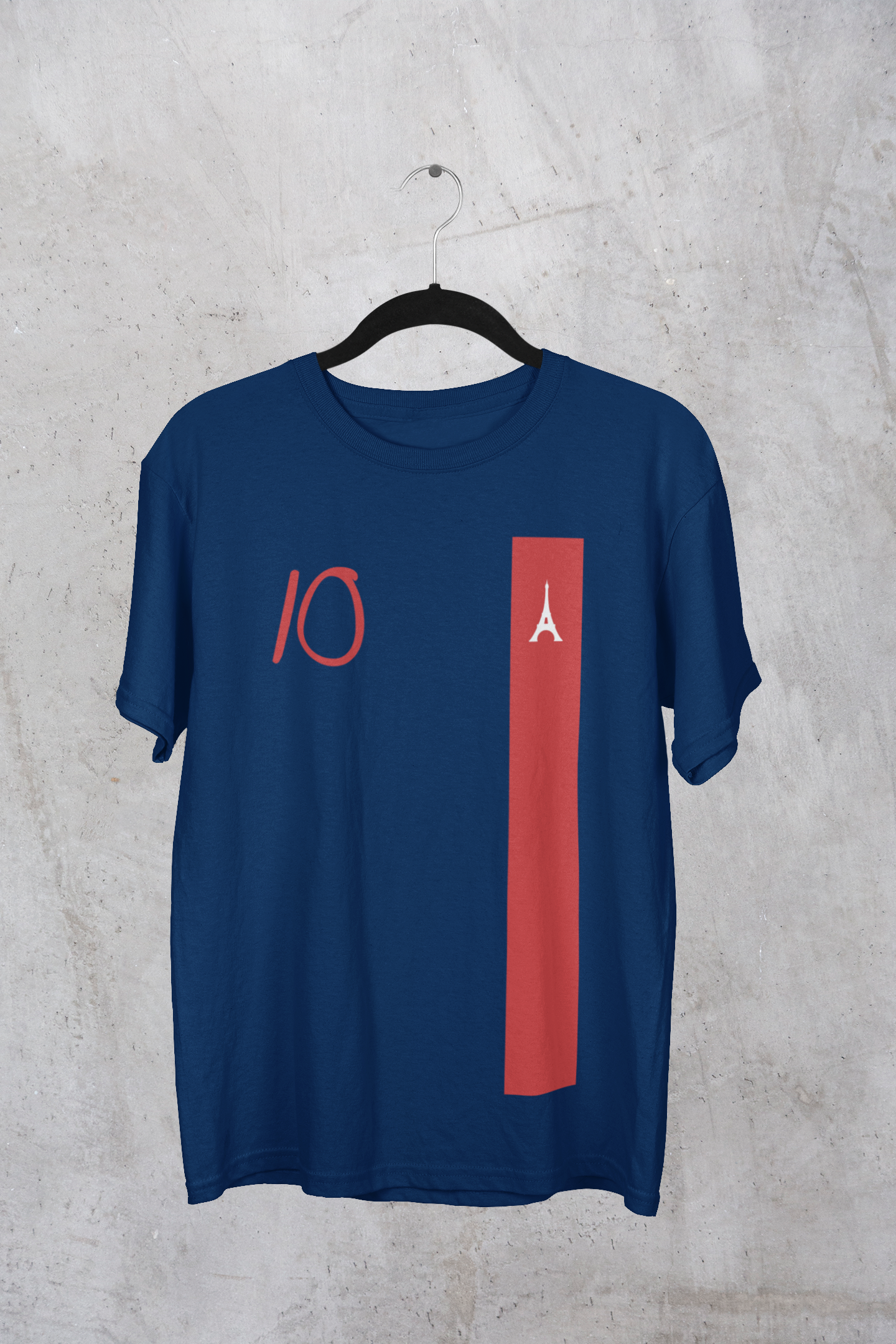 Paris Ronaldinho Tribute Navy Blue Shirt
