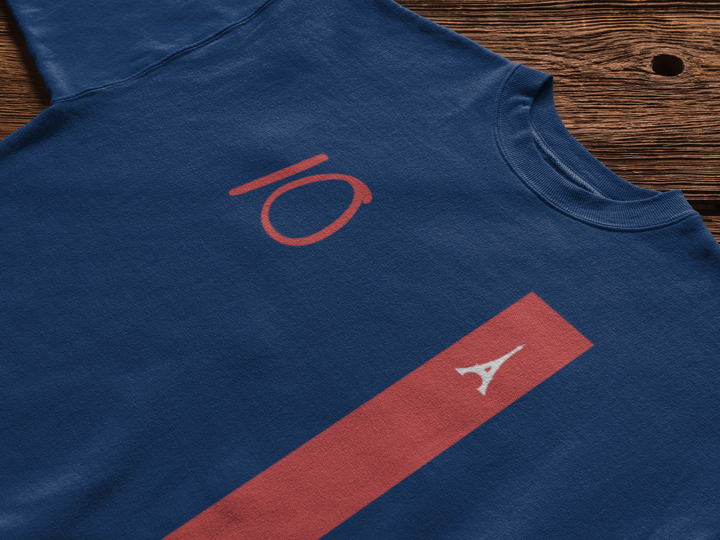 Paris Ronaldinho Tribute Navy Blue Shirt