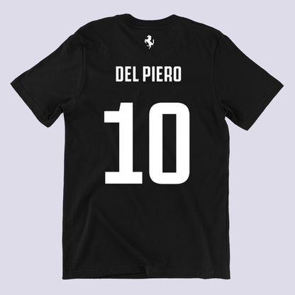 Bianconeri Del Piero Tribute Black Tee