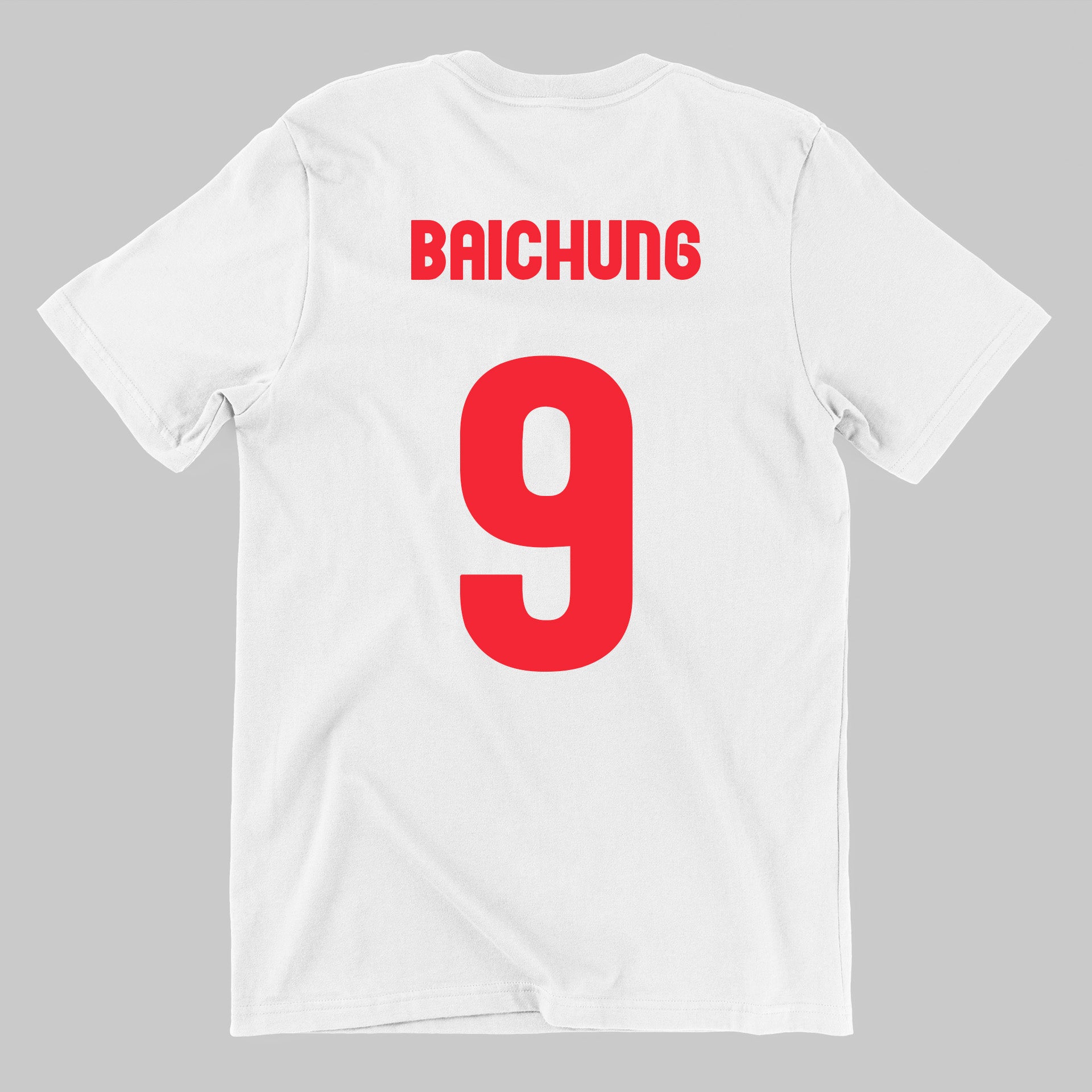 The Red and Gold Bengal Baichung Tribute Shirt – Football Fashion