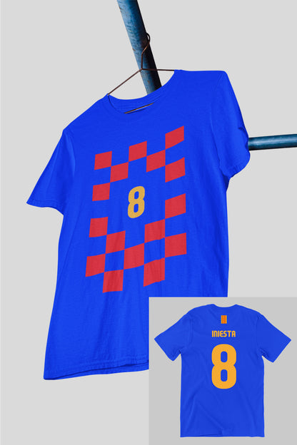 The Blaugrana Iniesta Tribute Blue Tee