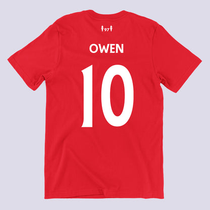 The Reds Michael Owen Tribute Red Tee