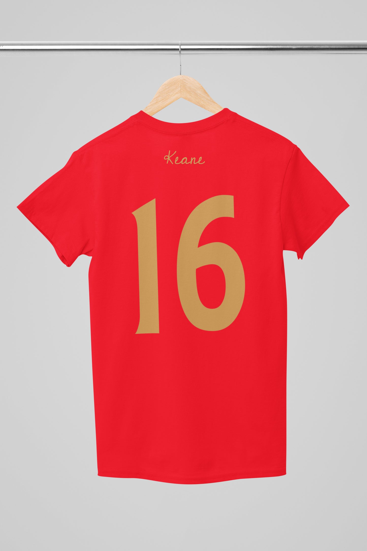 Roy Keane Hall of Fame Tribute Red Tee