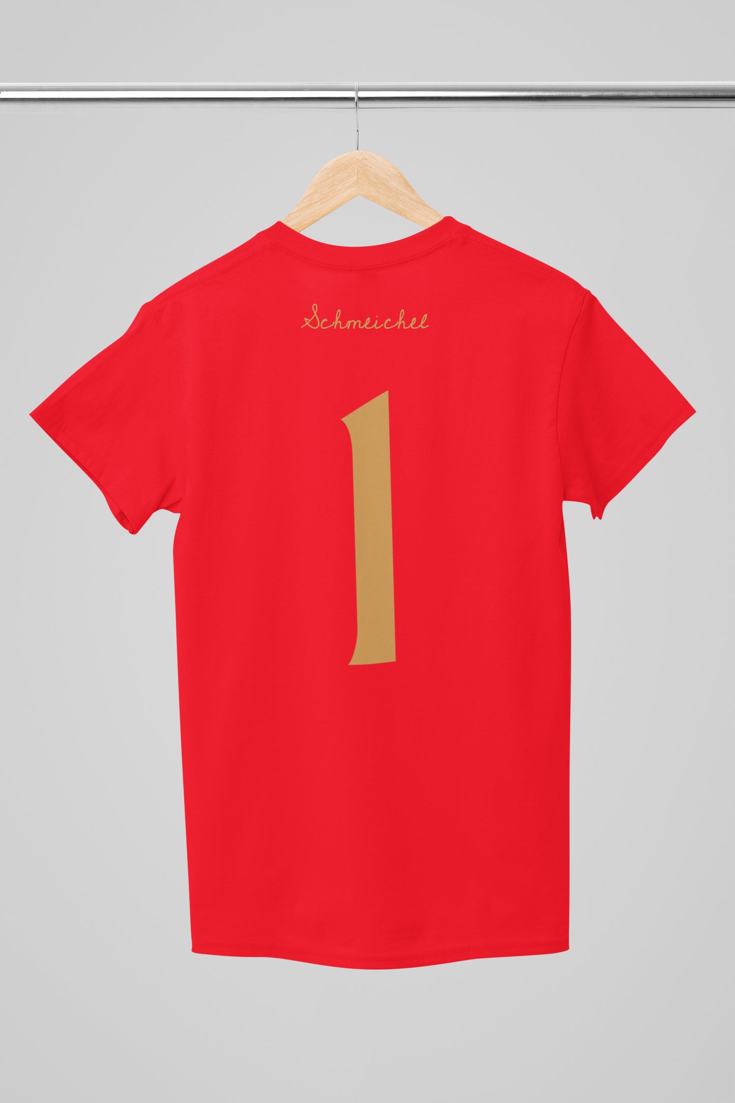 Peter Schmeichel Hall of Fame Tribute Red Tee