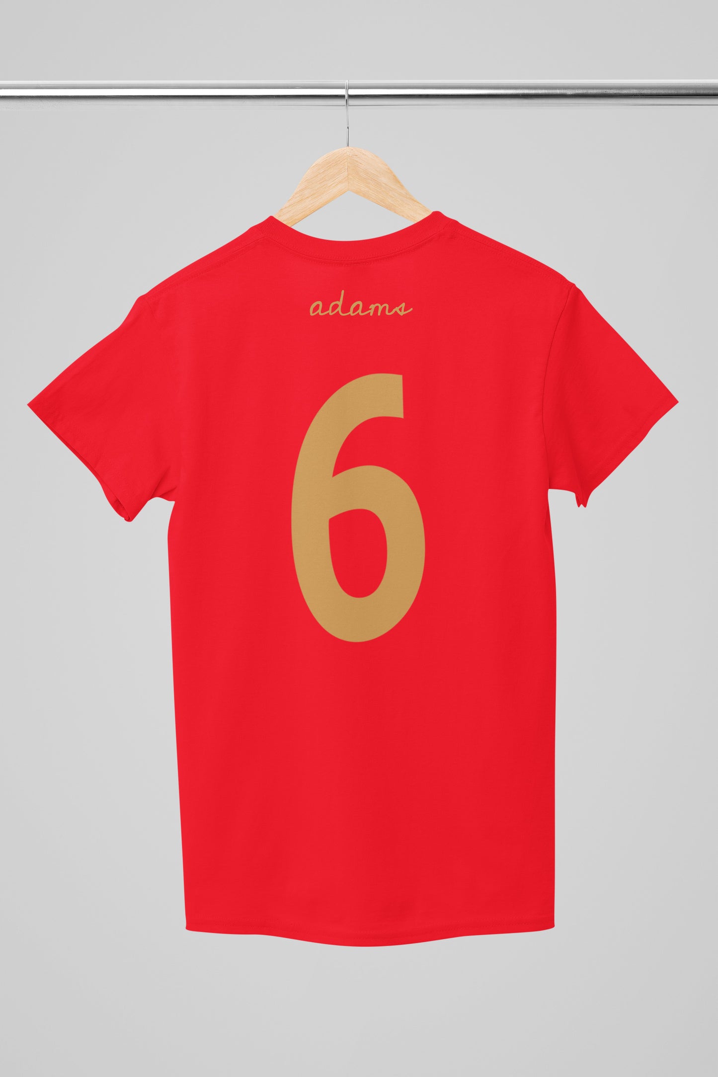 Tony Adams Hall of Fame Tribute Red Tee