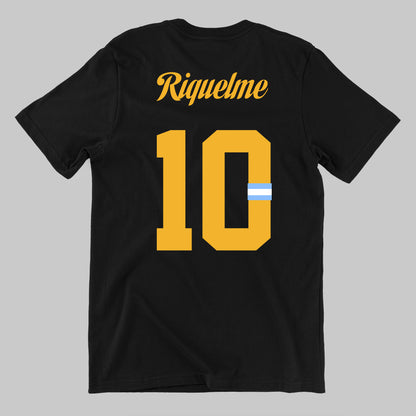 Riquelme Boca Juniors Tribute Black Tee