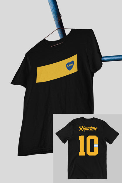 Riquelme Boca Juniors Tribute Black Tee