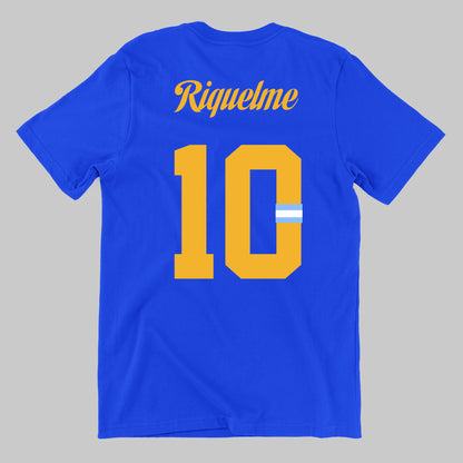 Riquelme Boca Juniors Tribute Blue Tee