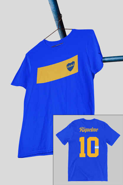 Riquelme Boca Juniors Tribute Blue Tee