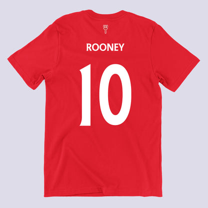 The Devil Rooney Tribute Red Tee