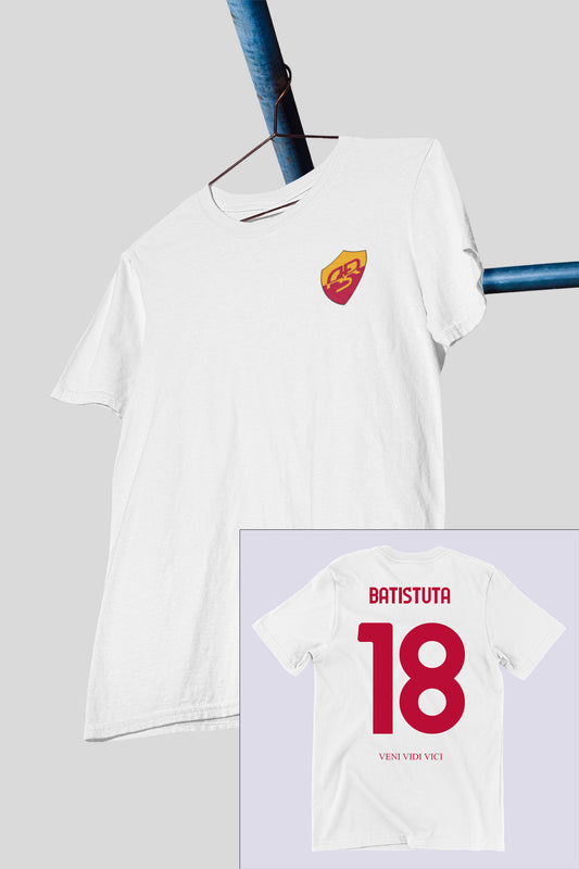 Roma Batistuta Tribute White Tee