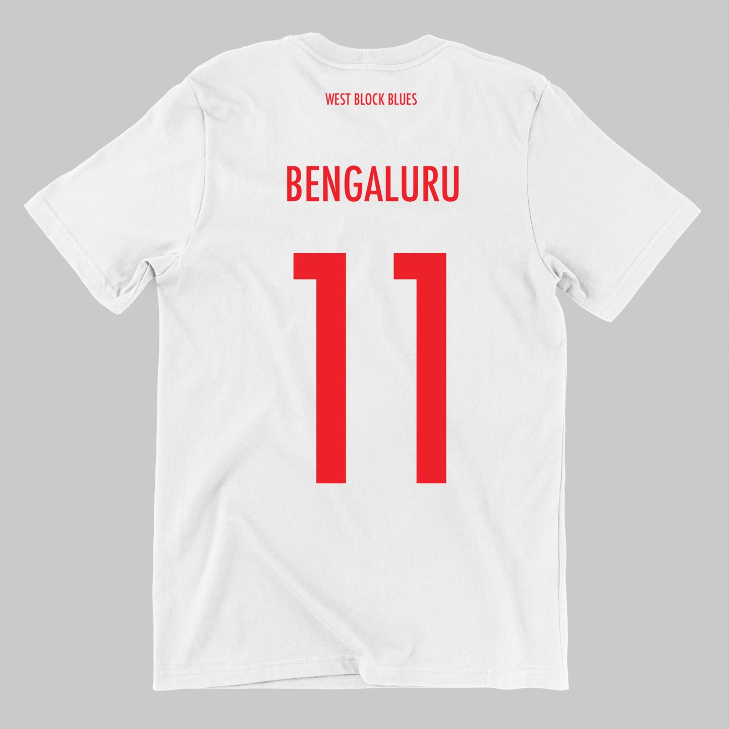 Bengaluru #11 Tribute White Shirt