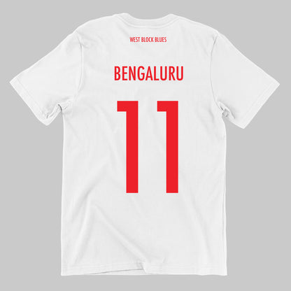 Bengaluru #11 Tribute White Shirt