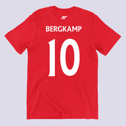 The Gunners Bergkamp Tribute Tee