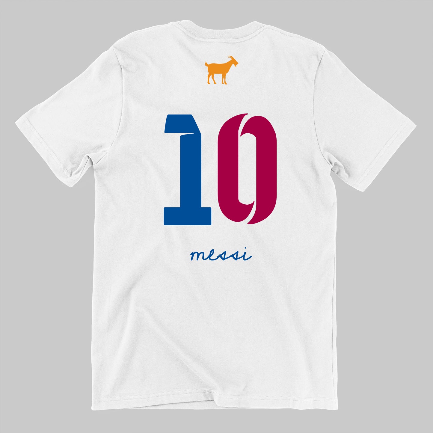 The Blaugrana Messi G.O.A.T Tribute White Tee