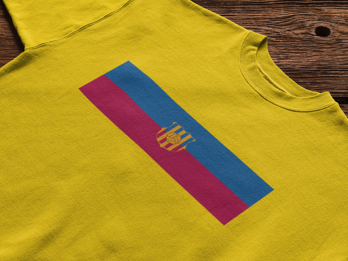 The Blaugrana Messi G.O.A.T Tribute Yellow Tee