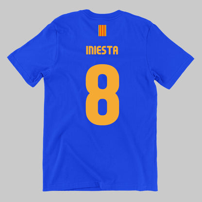 The Blaugrana Iniesta Tribute Blue Tee