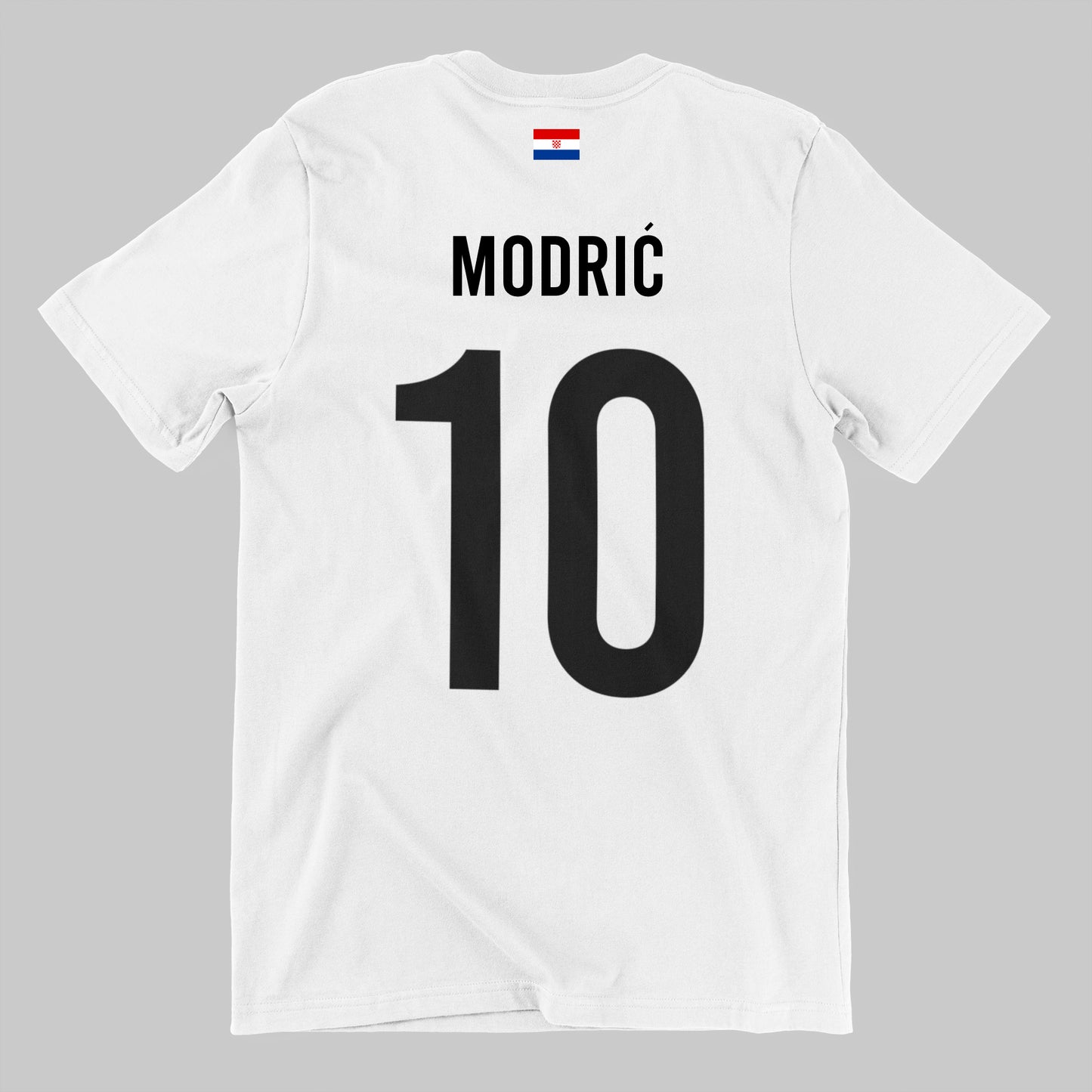 Modric Croatia Tribute White Tee