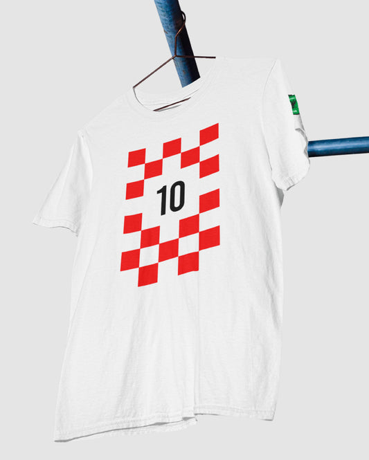 Modric Croatia Tribute White Tee