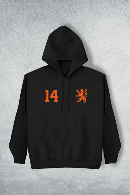 Cruyff Total Football Black Hoodie