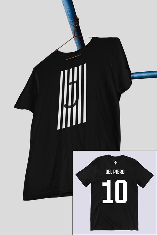 Bianconeri Del Piero Tribute Black Tee