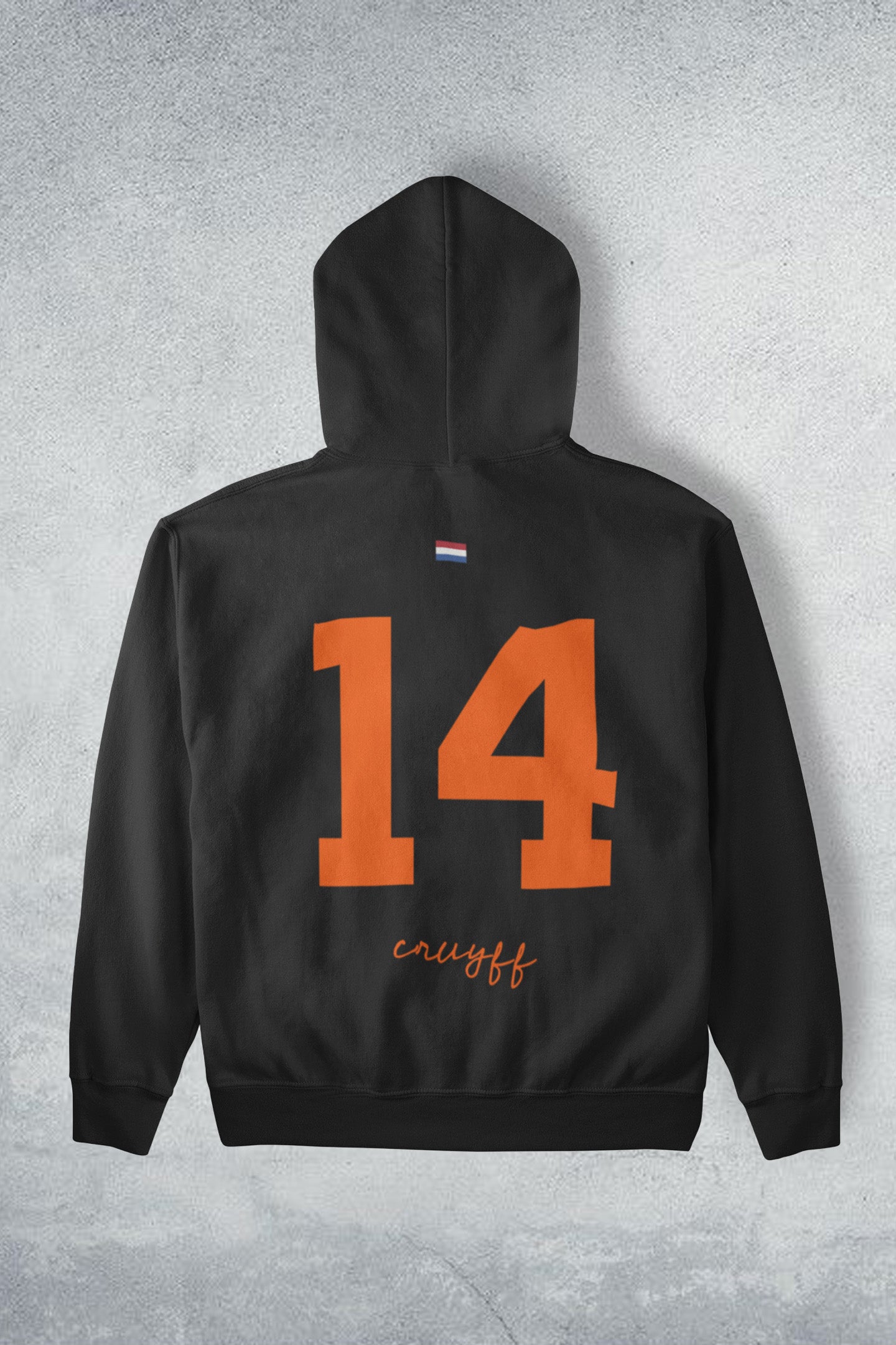 Cruyff Total Football Black Hoodie