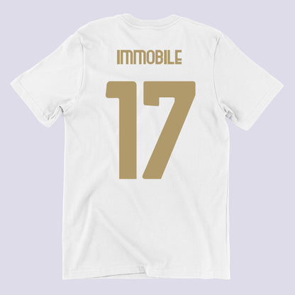 Lazio Immobile Tribute White Tee