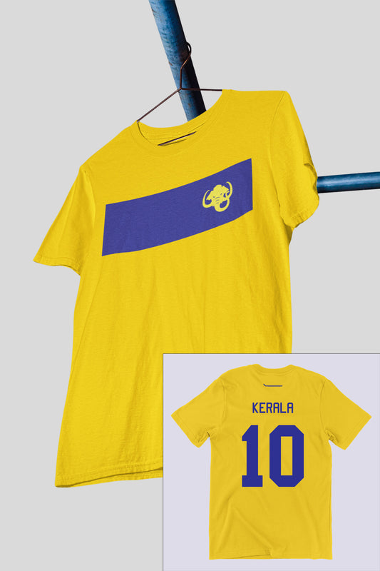 The Kerala #10 Yellow Shirt