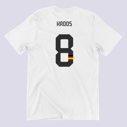 Toni Kroos Germany Tribute White Tshirt