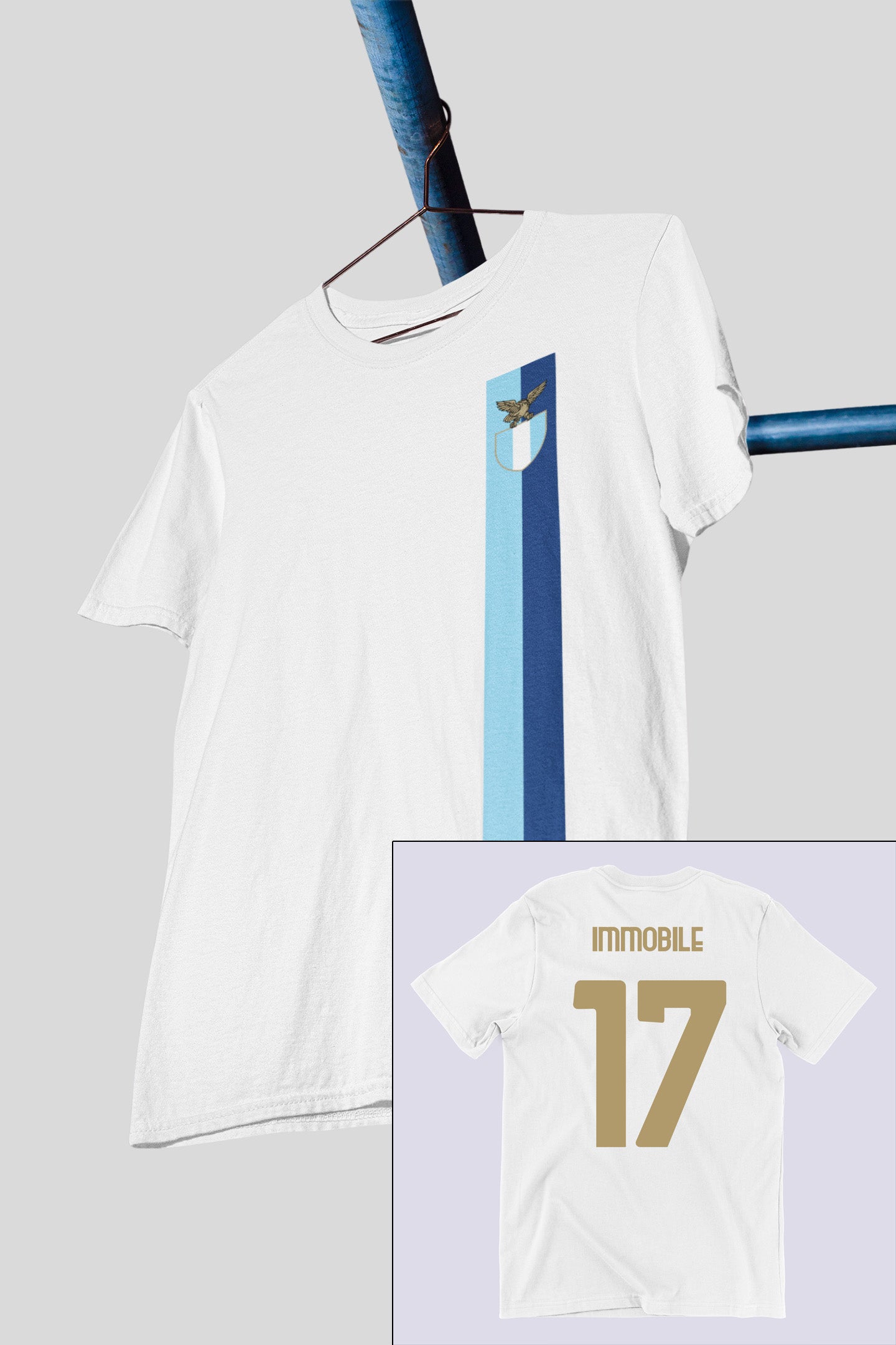 Lazio Immobile Tribute White Tee