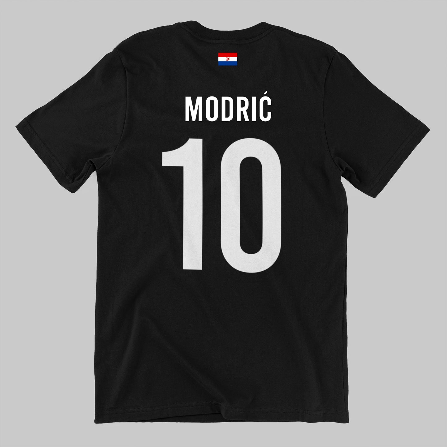 Croatia Modric Tribute Black Tee