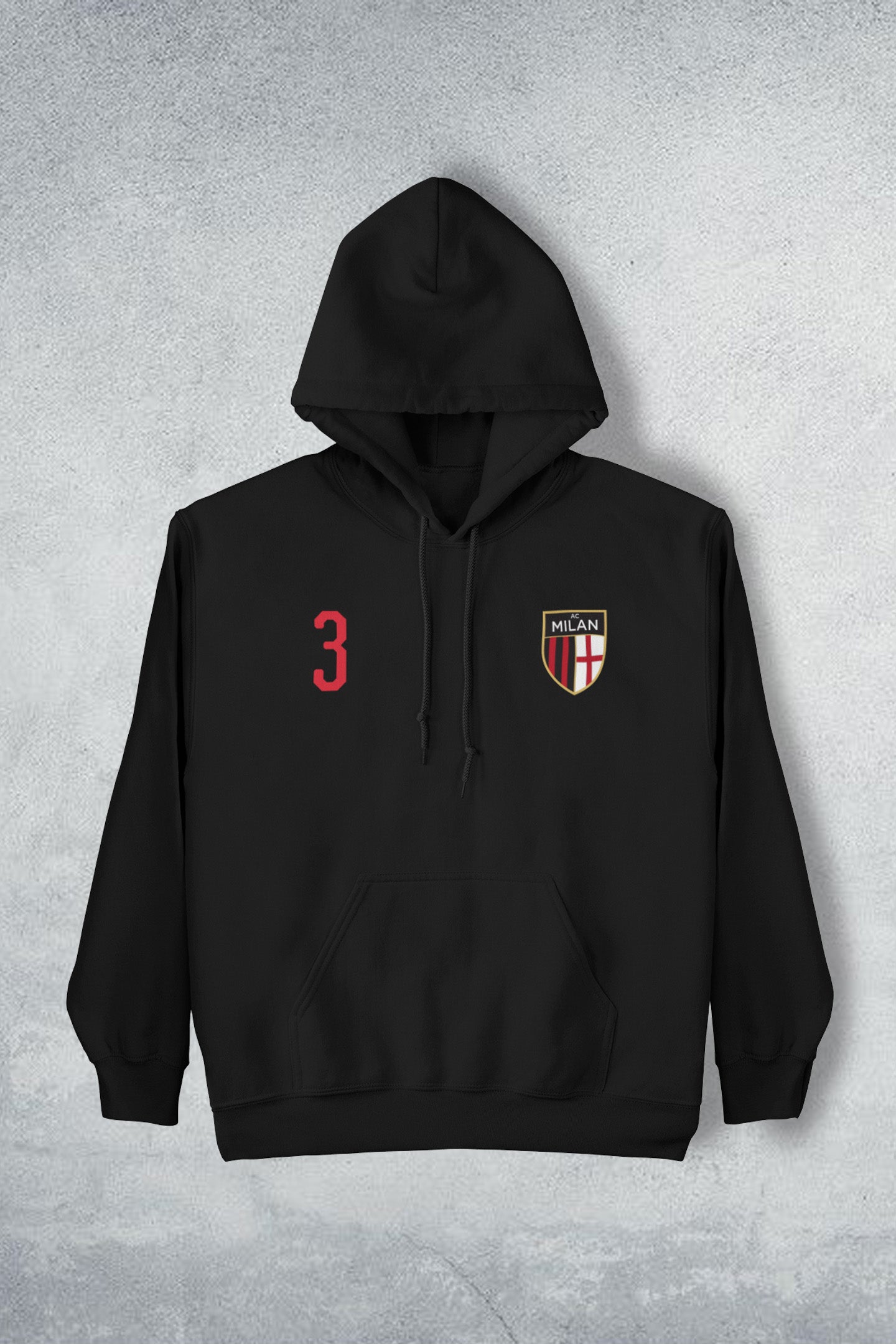 Maldini Milan Black Hoodie