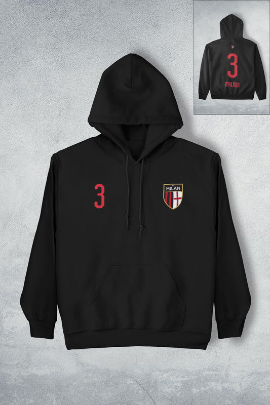 Maldini Milan Black Hoodie