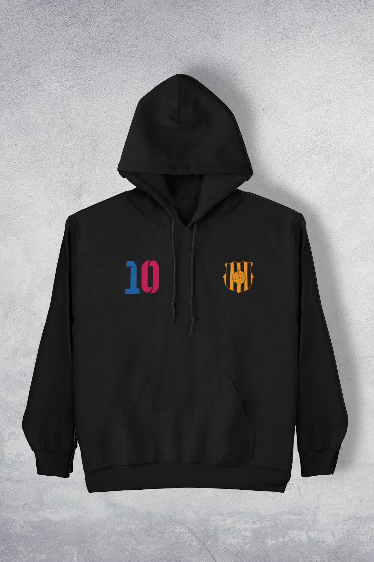 Messi Blaugrana G.O.A.T Black Hoodie