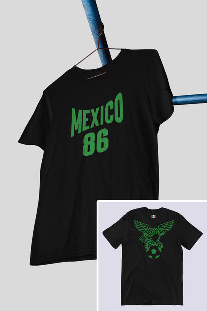 Mexico 86 Black Tee