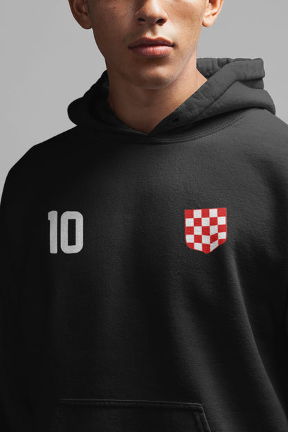 Modric Croatia Black Hoodie