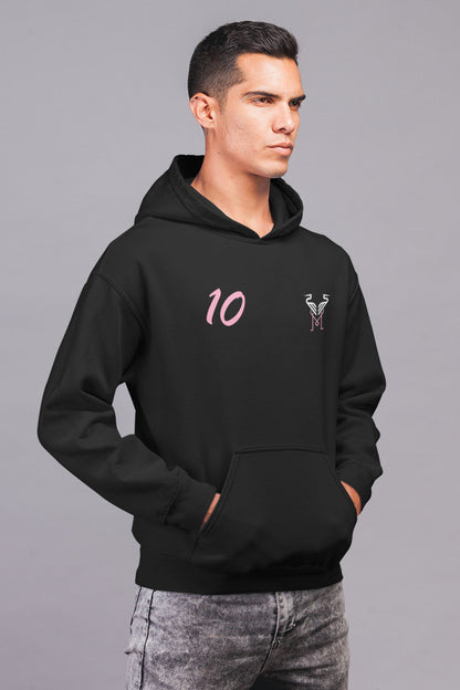 Messi Miami Black Hoodie