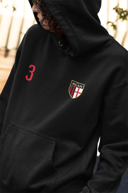 Maldini Milan Black Hoodie