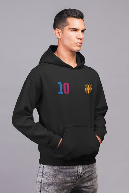 Messi Blaugrana G.O.A.T Black Hoodie