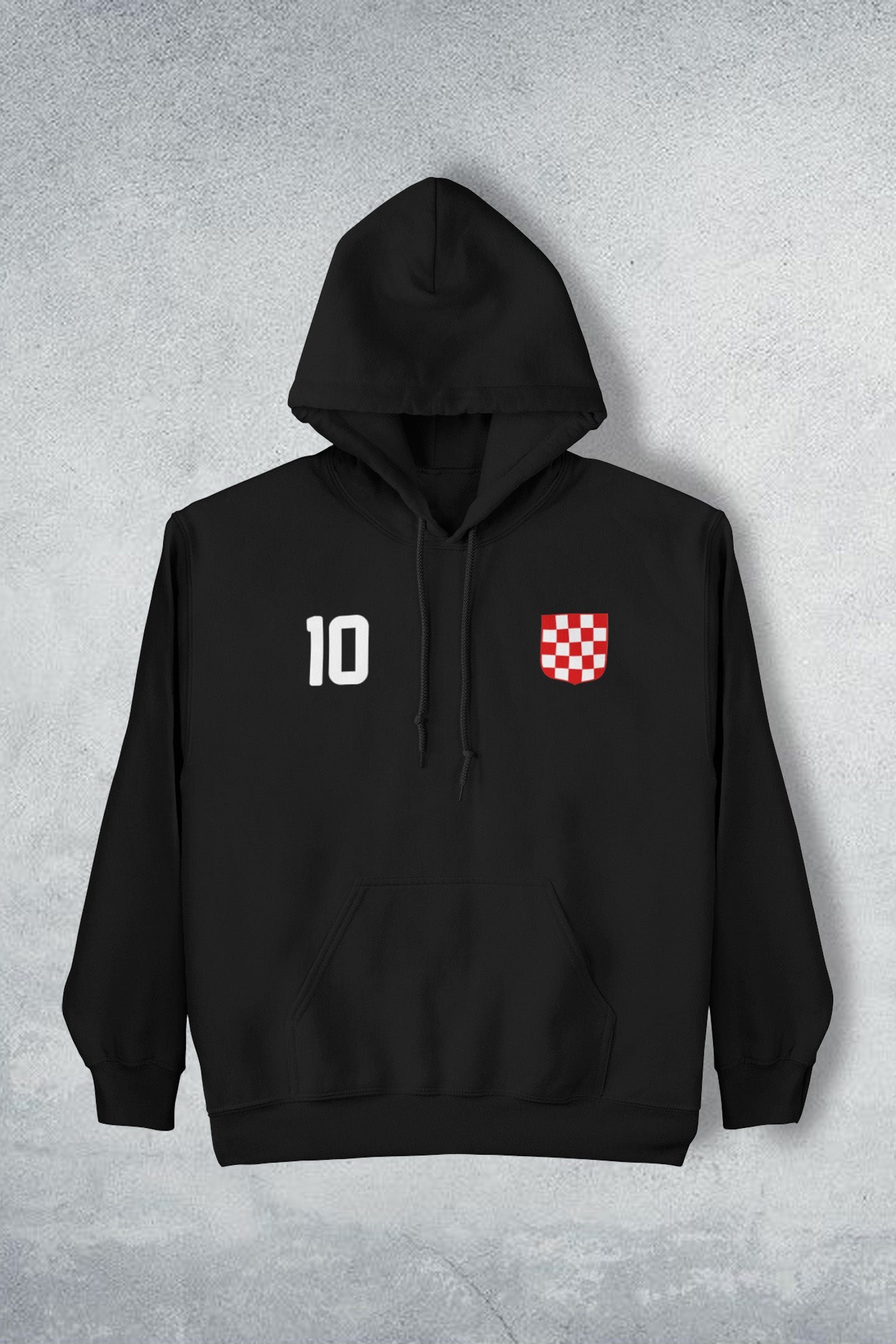 Modric Croatia Black Hoodie