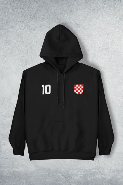 Modric Croatia Black Hoodie